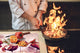 GÉANT Couvre-cuisinière à induction; Série de fleurs DD06A: Coquelicots 3