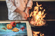 Küchenbrett aus Hartglas und Kochplattenabdeckung: Groß Mehrfunktional Hartglas Gehärtetes - Abdeckplatte für Induktionskochfeld; Fantasy and fairy-tale series DD18: Moonlit night