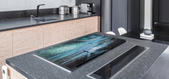 Induction Cooktop Cover – Glass Worktop saver: Fantasy and fairy-tale series DD18 Moonlit night