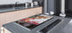 HUGE TEMPERED GLASS COOKTOP COVER - DD30 Christmas Series: Golden angel 2