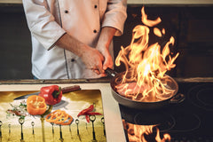 Worktop saver and Pastry Board – Cooktop saver; Series: Outside Series DD19 Clocks