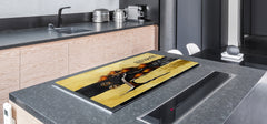 HUGE TEMPERED GLASS COOKTOP COVER - Egyptian Series DD15 Egispki theme 2