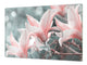 ENORME tabla de cortar de VIDRIO templado - Serie de flores DD06A Flores 2
