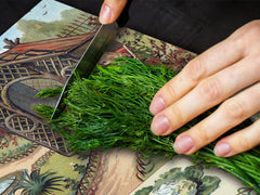 Worktop saver and Pastry Board – Cooktop saver; Series: Outside Series DD19 Fairytale garden