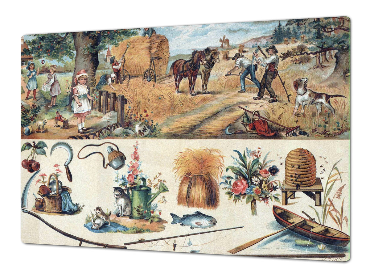 Worktop saver and Pastry Board – Cooktop saver; Series: Outside Series DD19 Rural work 1