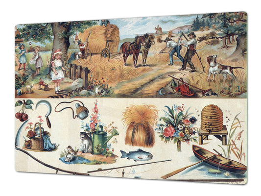 Worktop saver and Pastry Board – Cooktop saver; Series: Outside Series DD19 Rural work 1