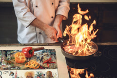 Worktop saver and Pastry Board – Cooktop saver; Series: Outside Series DD19 Rural work 1