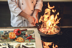 Worktop saver and Pastry Board – Cooktop saver; Series: Outside Series DD19 Rural animals