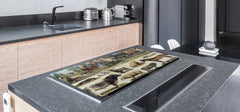 Worktop saver and Pastry Board – Cooktop saver; Series: Outside Series DD19 Rural animals