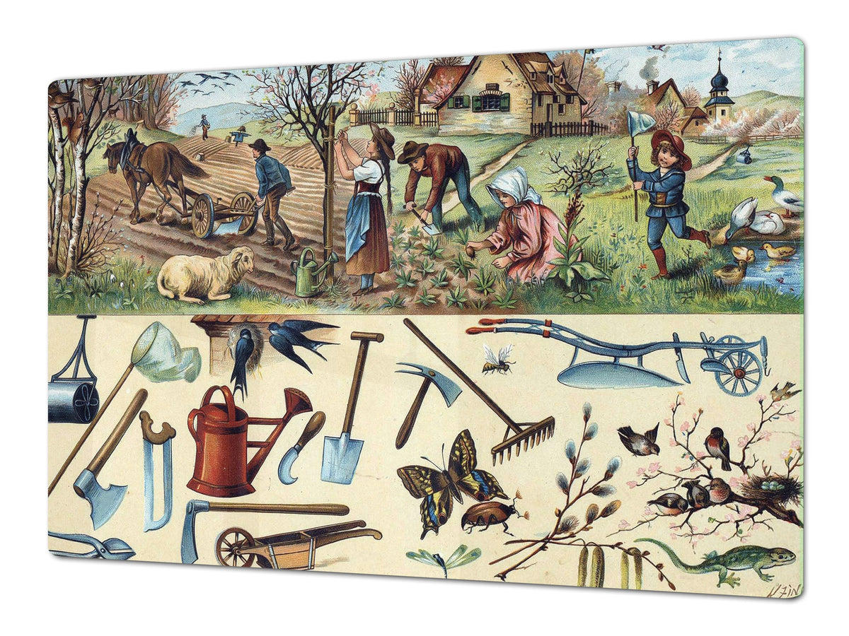 Worktop saver and Pastry Board – Cooktop saver; Series: Outside Series DD19 Rural work 2