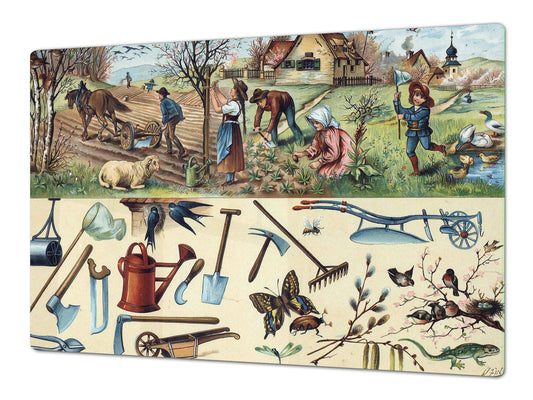 Worktop saver and Pastry Board – Cooktop saver; Series: Outside Series DD19 Rural work 2