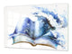 Cubierta de la placa de inducción - Protector de encimera de vidrio: Fantasía y serie de cuento de hadas DD18 Libro