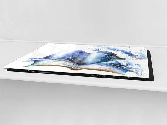 Induction Cooktop Cover – Glass Worktop saver: Fantasy and fairy-tale series DD18 Book