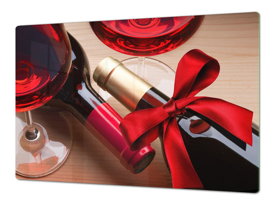 BIG KITCHEN PROTECTION BOARD or Induction Cooktop Cover - Wine Series DD04 I love wine 3