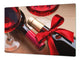 Groß Mehrfunktional Hartglas Gehärtetes - Abdeckplatte für Induktionskochfeld; Wine Series DD04: I love wine 3