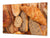 Riesig Mehrfunktional Hartglas Gehärtetes - Abdeckplatte für Induktionskochfeld; Bread and flour series DD09: French croissant