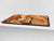 Enorme Cubre vitros de cristal templado - Tablas para cortar gigante- Serie de pan y harina DD09 Croissant Francés