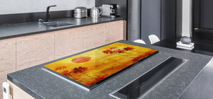 GIGANTIC CUTTING BOARD and Cooktop Cover- Image Series DD05A Evening in the clearing 2