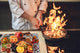 Enorm Küchenbrett aus Hartglas und Induktionskochplattenabdeckung; Fruit and Vegetables series DD02: Fruit box