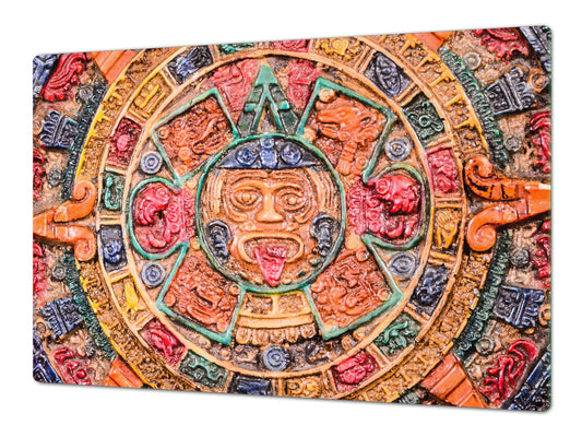 Worktop saver and Pastry Board – Cooktop saver; Series: Outside Series DD19 Colorful signs