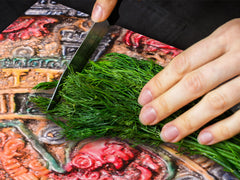 Worktop saver and Pastry Board – Cooktop saver; Series: Outside Series DD19 Colorful signs