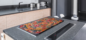 Worktop saver and Pastry Board – Cooktop saver; Series: Outside Series DD19 Colorful signs