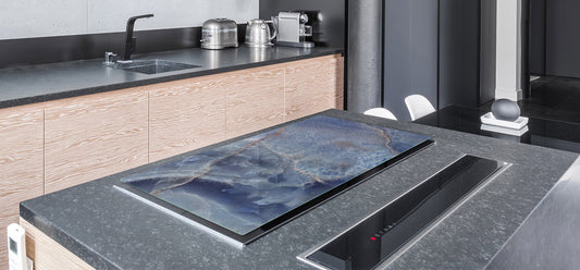 Gigantic Worktop saver and Pastry Board - Tempered GLASS Cutting Board DD21 Marbles 1 Series: Marble dotted surface