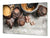 Riesig Küchenbrett aus Hartglas und Kochplattenabdeckung; A series of cakes and sweets DD13: Muffins 2