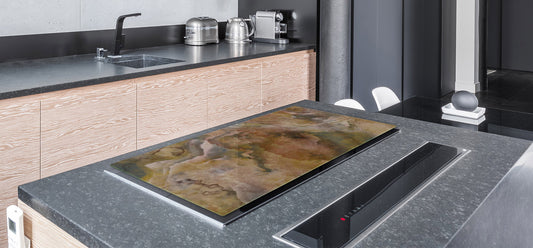 Gigantic Worktop saver and Pastry Board - Tempered GLASS Cutting Board DD21 Marbles 1 Series: Italian granite