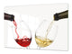 BIG KITCHEN PROTECTION BOARD or Induction Cooktop Cover - Wine Series DD04 French wines 3