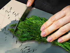 Induction Cooktop Cover – Glass Worktop saver: Fantasy and fairy-tale series DD18 Departing birds