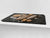 Riesig Mehrfunktional Hartglas Gehärtetes - Abdeckplatte für Induktionskochfeld; Bread and flour series DD09: Fresh bread 7