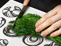 Tempered GLASS Cutting Board - Glass Kitchen Board; Cakes and Sweets Serie DD13 A bakery