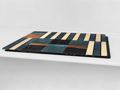 ENORMOUS  Tempered GLASS Chopping Board - Induction Cooktop Cover DD36 Textures and tiles 2 Series: Abstract wallpaper