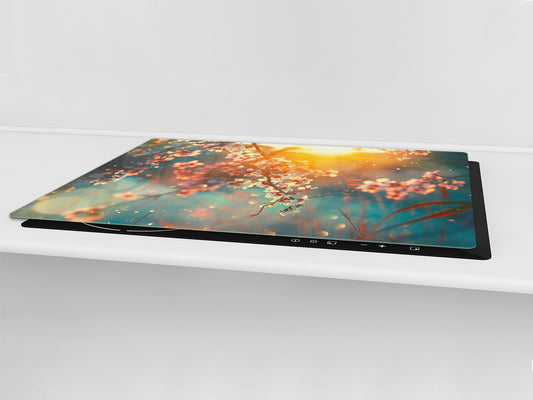 Very Big Cooktop saver - Nature series DD08 Blooming orchard