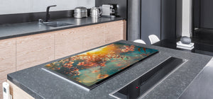 Very Big Cooktop saver - Nature series DD08 Blooming orchard