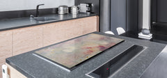 GIGANTIC CUTTING BOARD and Cooktop Cover- Image Series DD05A Painting on canvas 1