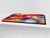 Cubre vitro de cristal templado de Gran Tamaño - Serie abstracta DD14 Manchas De Colores