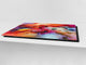 Cubre vitro de cristal templado de Gran Tamaño - Serie abstracta DD14 Manchas De Colores