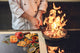 Schneidbrett aus Hartglas und schützende Arbeitsoberfläche – Schneideplatten: Sehr groß Küchenbrett aus Hartglas und Kochplattenabdeckung; spice series DD03B: Asian spices 3