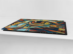 Ensembles de planches à découper TRES GRAND; Série Alimentaire DD16: Nourriture africaine