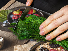 BIG KITCHEN BOARD & Induction Cooktop Cover – Glass Pastry Board - Food series DD16 Porridge