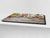 Enorm Küchenbrett aus Hartglas und Induktionskochplattenabdeckung; Food series DD16: Breakfast 3
