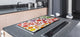 UNIQUE Tempered GLASS Kitchen Board Fruit and Vegetables series DD02 Fruit and vegetables 4
