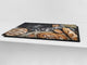 Enorme Cubre vitros de cristal templado - Tablas para cortar gigante- Serie de pan y harina DD09 Pan fresco 13