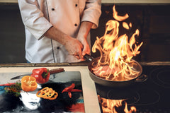 Impact & Shatter Resistant Worktop saver- Image Series DD05B Woman