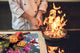 MOLTO GRANDE asse da cucina in VETRO temperato;  Serie Natura DD08: Una collezione di loto