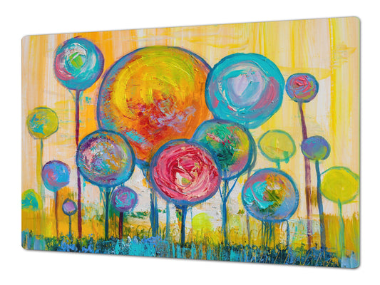 Induction Cooktop Cover – Glass Worktop saver: Fantasy and fairy-tale series DD18 Children's picture