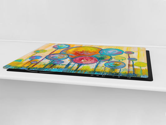 Induction Cooktop Cover – Glass Worktop saver: Fantasy and fairy-tale series DD18 Children's picture