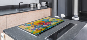 Induction Cooktop Cover – Glass Worktop saver: Fantasy and fairy-tale series DD18 Children's picture